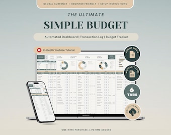 Simple Budget Tracker Google Sheets Monthly Paycheck Budget Excel Planner Expense Tracker Monthly Calendar Tracker Spreadsheet Weekly Budget