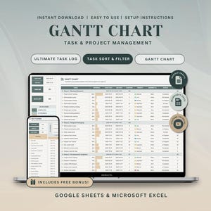 Gráfico de Gantt, Planilhas Google, Modelo de Planilha de Tarefas, Rastreador de Tarefas, Lista de Tarefas do Excel, Gerenciamento de Projetos para Pequenas Empresas, Cronograma de Projetos, Planejador Diário de Negócios em Excel