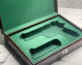 Weihnachtsgeschenk Colt Waffenkoffer abschließbar Pistolenkiste Waffe Display Geschenk für Ihn