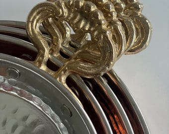 Handmade Hammered Copper Saute Roasting Egg Omelet Omelette Pan, Egg Pan, Cooking, Cookware, Turkish Traditional Copper Pan