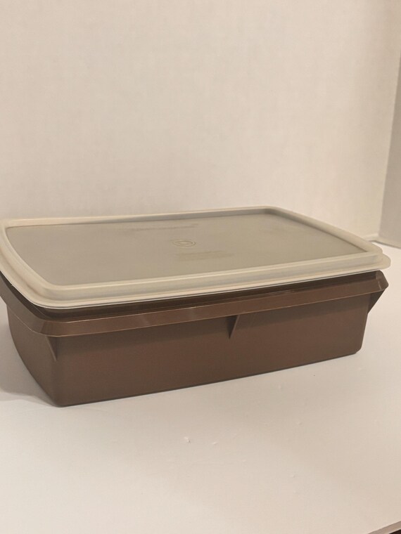 Vintage Tupperware Stow n Go container