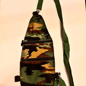 Camouflage Sling Crossbody bags
