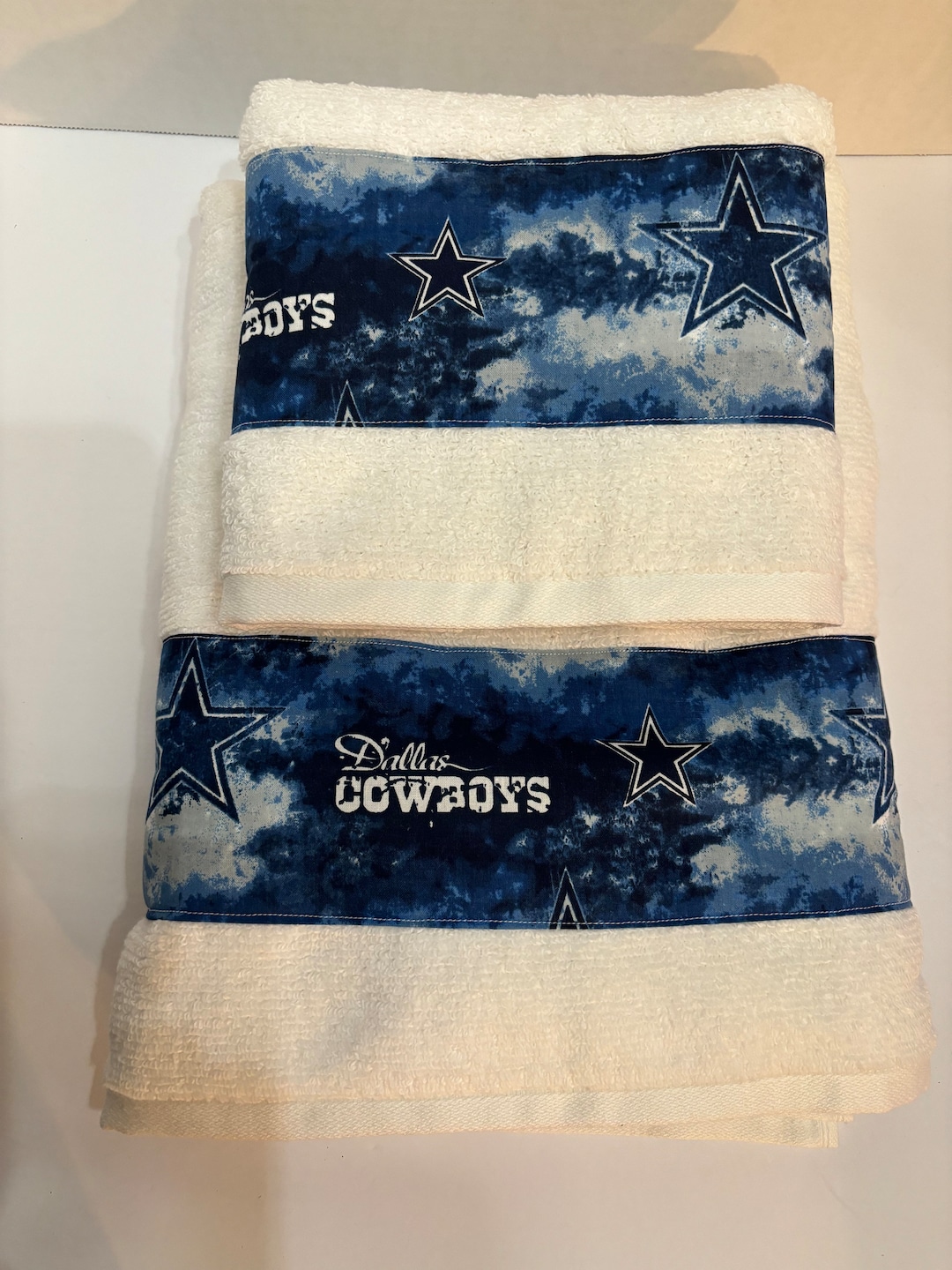 Dallas Cowboys Football Team Bath Towel Set Etsy