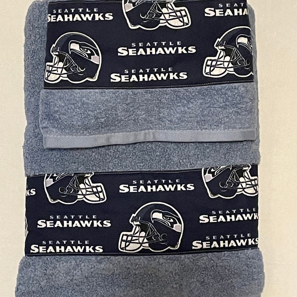 Seattle Seahawk Towel Etsy