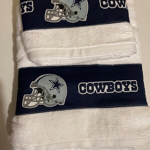 Dallas Cowboys Football Team Bath Towel Set