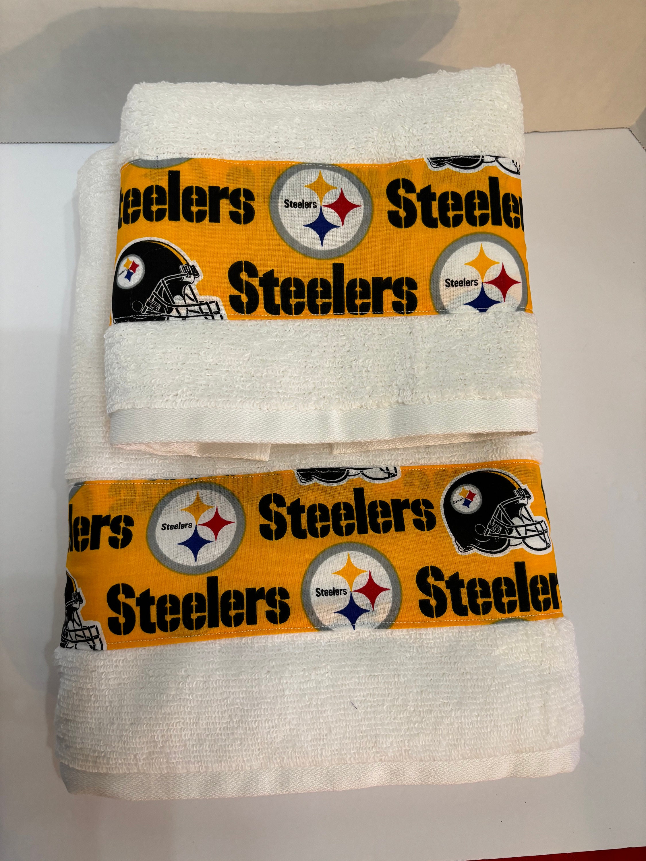 Pittsburgh steelers bath towel set hotsell