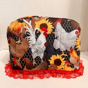 Rooster 2 Slice Toaster Cover