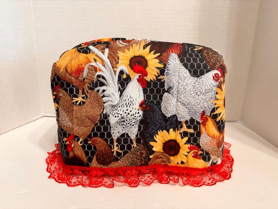 Rooster Slice Toaster Cover