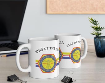 Personalized Anthropology, King Of The Lab Bones Tv series Lab Mug - Customizable Coffee Cup for Students & Professionals