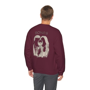 Bones Tv-series Hoodie Sweatshirt, Unisex Sweatshirt, Seeley Booth, Temperance Brenan,  Casual Couples Gift, Bone-Lovers, Bones Tv