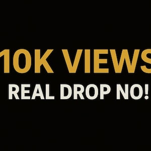 TikTok Video No Drop! Boost: 10K Ansichten