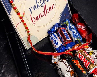 Raksha bhandan gift box with chocolates