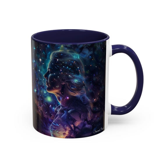 SacredSoul HealingJourney - I Am Universe Coffee Mug, Colorful Mug, Inspirational Drinkware, Perfect for Gifts, Summer Vibes