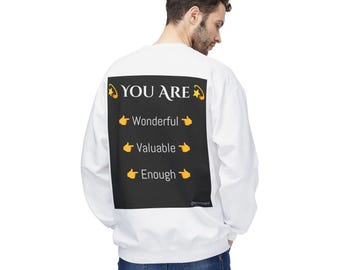 Sudadera unisex Gildan® SF000 - 80 % algodón hilado en anillo y 20 % poliéster. Corte relajado / hombros caídos - Cómoda para uso diario.