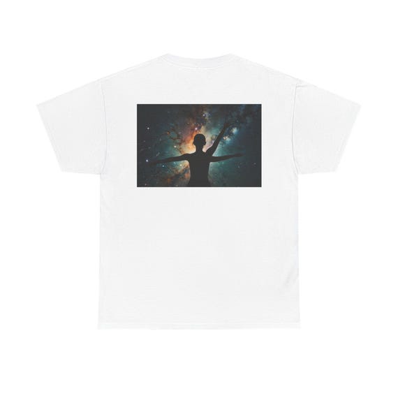 Shadow of Universe - unisex Heavy Cotton Tee - inspirational Graphic Shirt for Men & Women