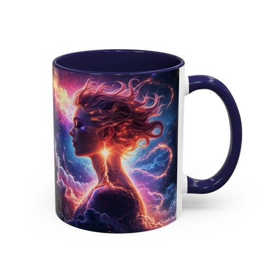SacredSoul HealingJourney - Power Within Coffee Mug, Colorful Mug, Inspirational Drinkware, Perfect for Gifts, Summer Vibes, Fun Desi
