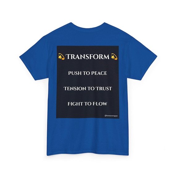 Push to Peace - Unisex Heavy Cotton Tee - inspirational Graphic Shirt for Men & Women