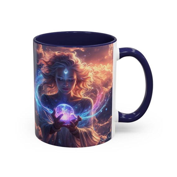 SacredSoul HealingJourney - You have the Power Coffee Mug, Colorful Mug, Inspirational Drinkware, Perfect for Gifts, Summer Vibes, Fun Desi