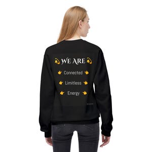 Copy of Unisex Gildan® SF000 Sweatshirt 80 Percent Ring-Spun Cotton, 20% Polyester, Relaxed Fit with Dropped Shoulders - We Are image 3