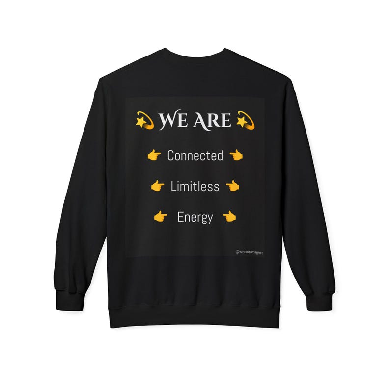 Copy of Unisex Gildan® SF000 Sweatshirt 80 Percent Ring-Spun Cotton, 20% Polyester, Relaxed Fit with Dropped Shoulders - We Are image 5