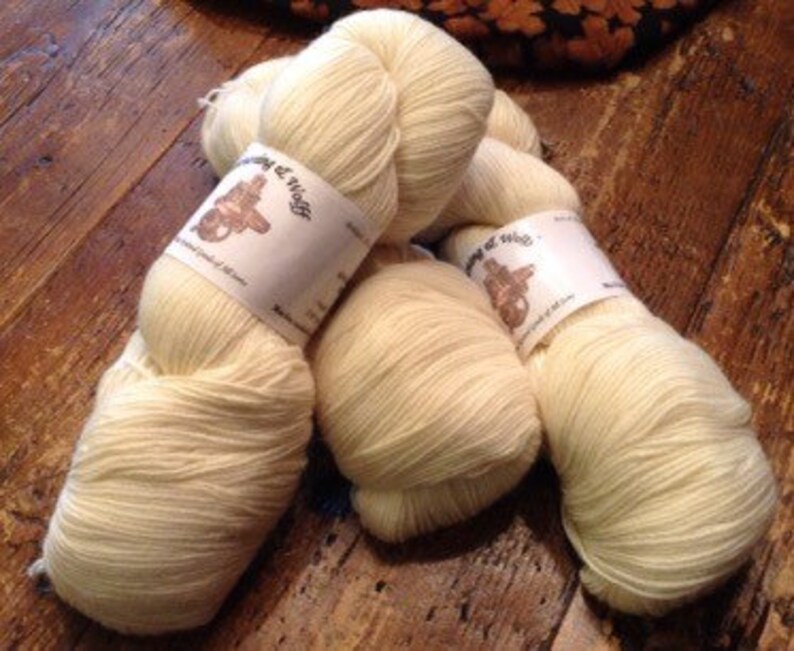 British Alpaca/Merino/Nylon SW sock weight yarn 100 grams image 3