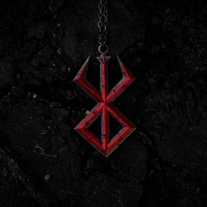 Steel pendant &quot;Sacrifice&quot;, Handmade steel pendant, cosplay necklace, forged jewelry, gothic necklace