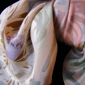 Vintage Scarf Floral Fashion image 4