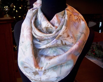 Vintage Scarf - Floral - Fashion