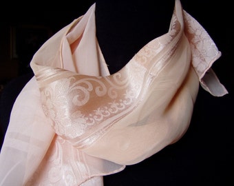 Vintage Scarf - Fashion - Soft Pink