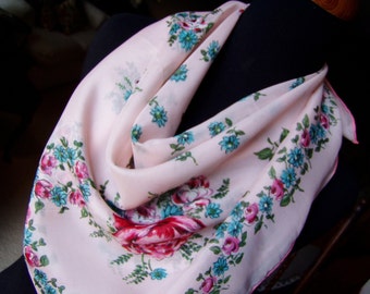 Vintage Scarf - Floral - Fashion