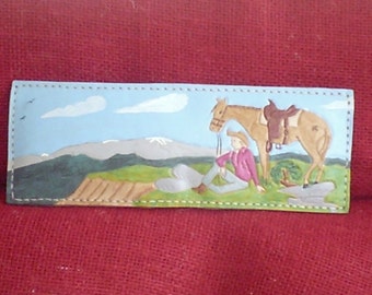 Handmade Leather Wallet "THE COWBOY WAY"