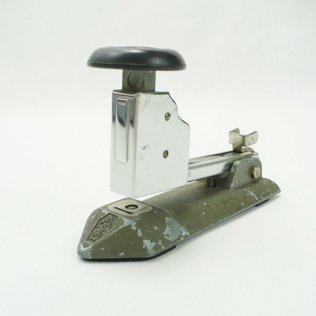 Eldon Rounded Stapler Vintage Arrow Stapler, Model A-44, Retro Office Supply, 1930's, Made in ...