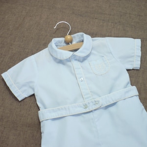 Baby Boys 2-piece, Shorts & Shirt Set, Size 18 month, Vintage Petit Ami, Classic clothing set + Bonus Extra Shirt