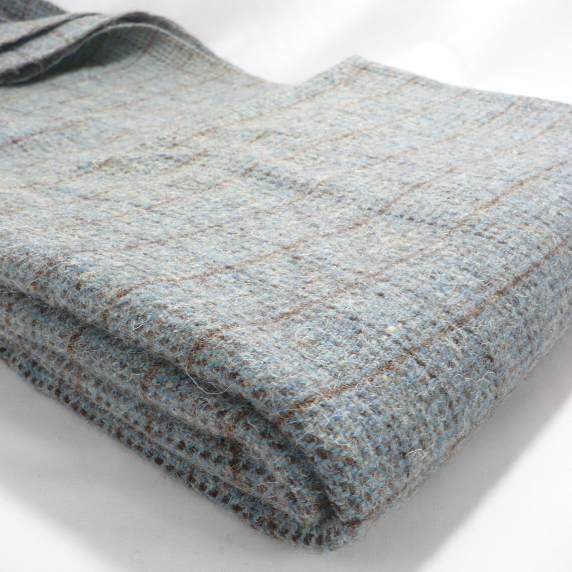 Wool Tweed Scottish wool 1 YARD Made in Scotland Vintage Etsy
