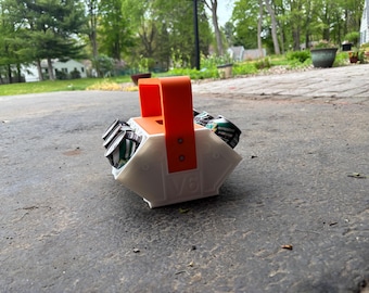 v6 engine block cooler 3d printed