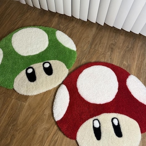 Custom Mushroom Tufted Rugs - Handmade Decorative Rugs, Design Your Own