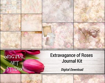 Extravagance of Roses Journal Kit