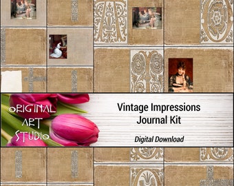 Vintage Impressions Journal Kit