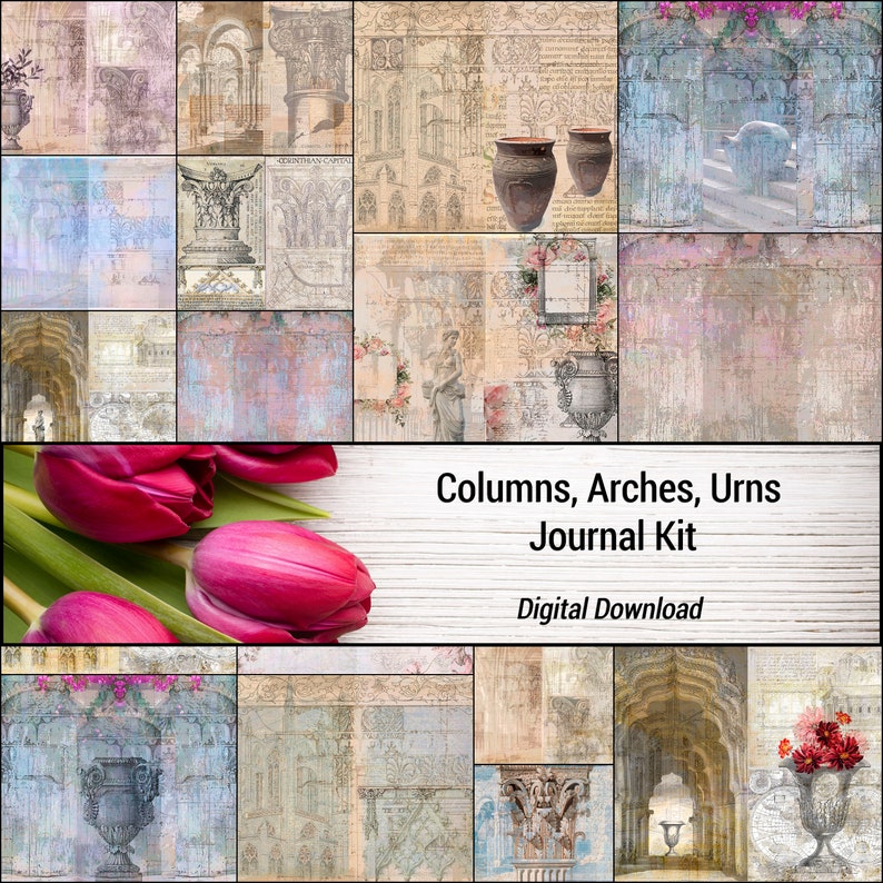 Columns, Arches, Urns Journal Kit image 1