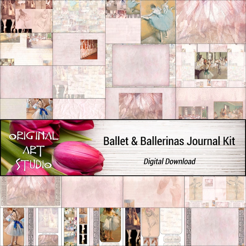 Ballet & Ballerinas Journal Kit image 1