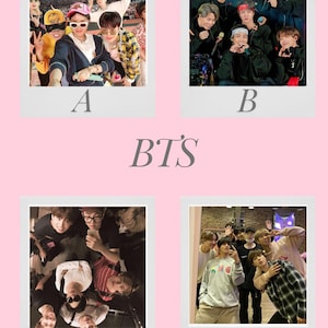 BTS 3 Poloroid Pack