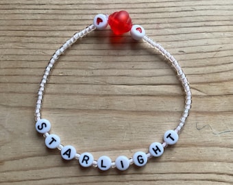 Pulsera de la amistad hecha a mano