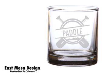 Paddle Whiskey Glass