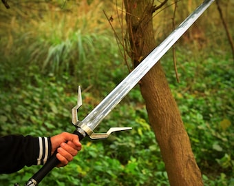 The Wticher Sword, Viking Sword, Geralt of Rivia Sword, The Witcher Wild Hunt Sword, Witcher 3 Replica Sword, Long Sword, Groomsmen Gift,