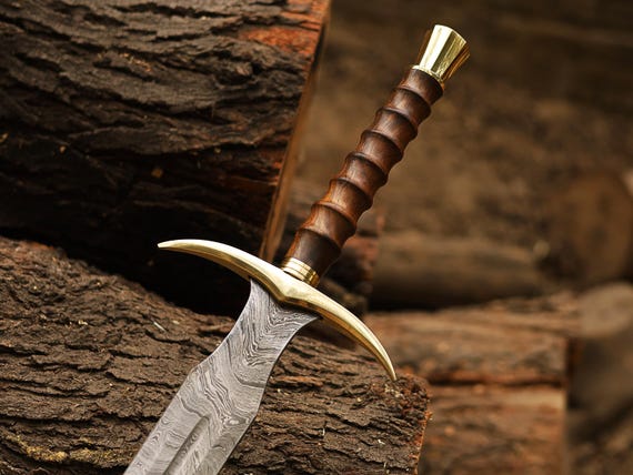 Viking Sword | Damascus Sword | Handmade Medieval Sword | Roman Sword | Custom Sword with Leather Sheath | Groomsmen Gift | Wedding Gift.
