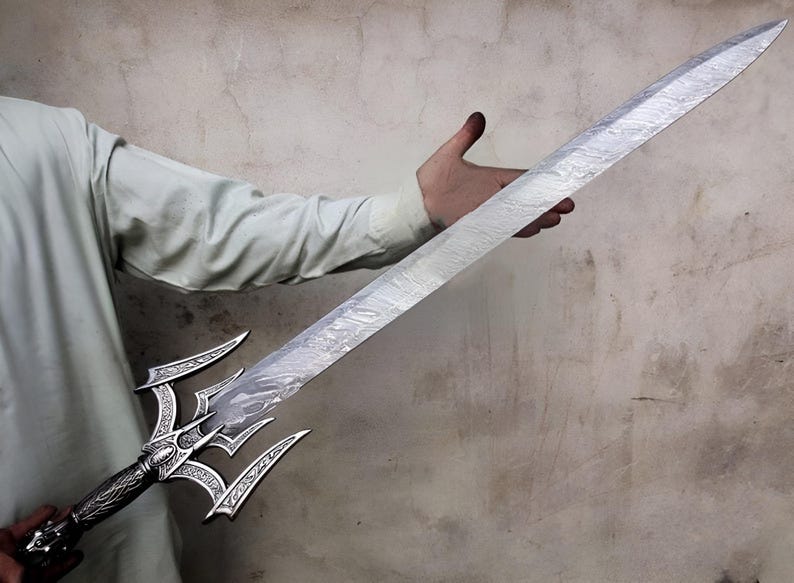 Viking Sword, Hand Forged Sword, Damascus Sword, Long Sword, Sword Real, Sword Handmade, Fantasy Sword, Sword, Wedding Gift, Groomsmen Gift, Larp Sword, Master Sword, Real Sword
Medieval Sword, Celtic Sword, Sword Blade,Handmdae Sword,Cosplay Sword