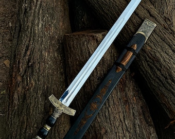Gladius Viking Sword, Real Handmade Medieval Sword, Stainless Steel Blade, Personalized Groomsmen Gift, Collector's Display Sword
