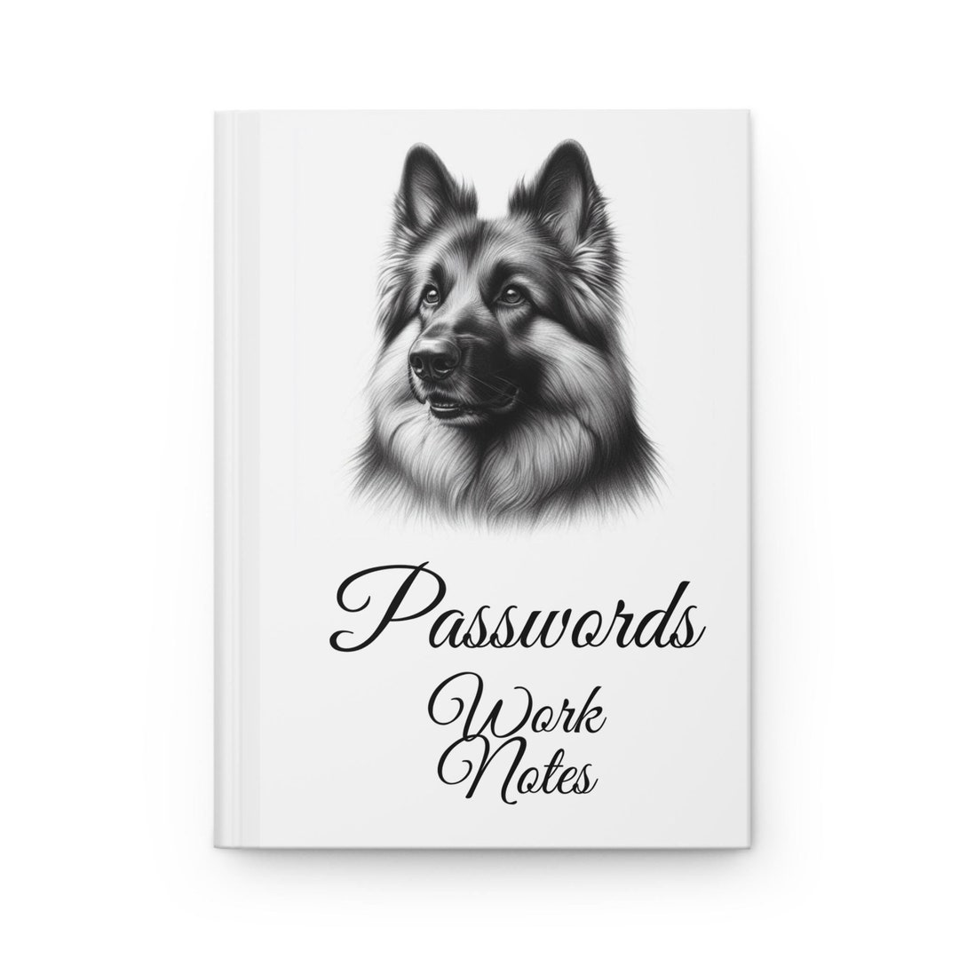 Gsd Journal German Shepherd Dog Completely Customizable Hardcover Journal Matte ...