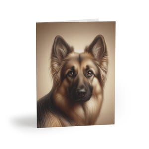 Set mit 8 anpassbaren Karten, Hundeliebhaber Geburtstagsgeschenke, Dankesnotizen, Sympathien, Feiertage