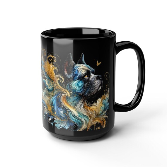 Hunde-Tasse Mit Cane Corso Motiv – Keramik 330ml, Spülmaschinengeeignet, Perfektes Geschenk Für Hundefans